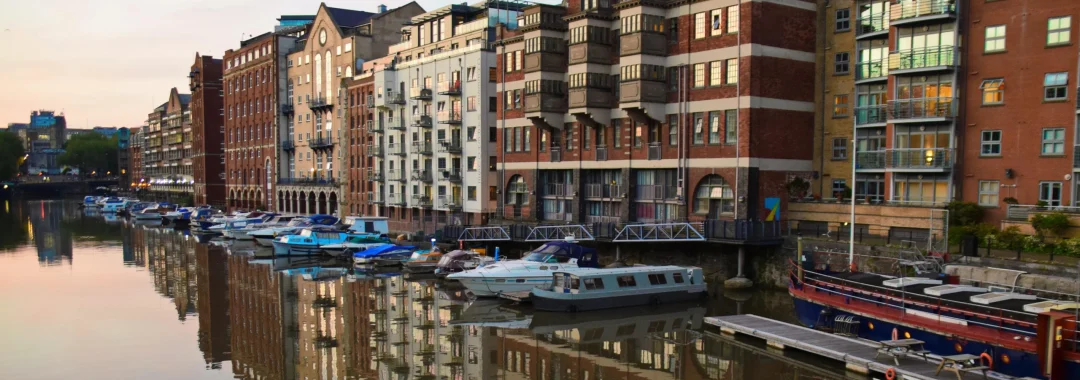Bristol city harbor